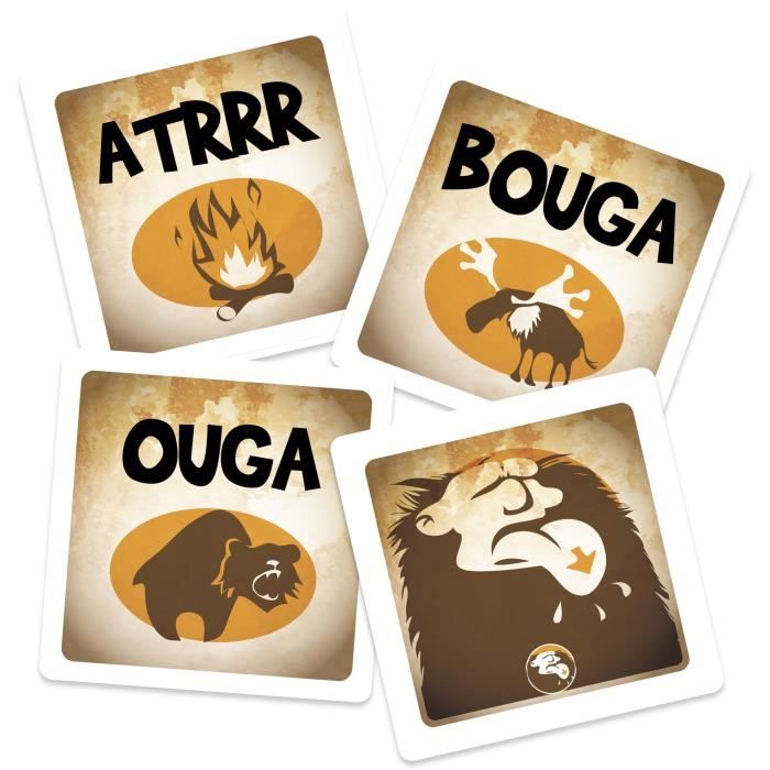 Ouga Bouga - Asmodee - Devenez le chef du clan - Des 7 ans - FabriquÈ en France