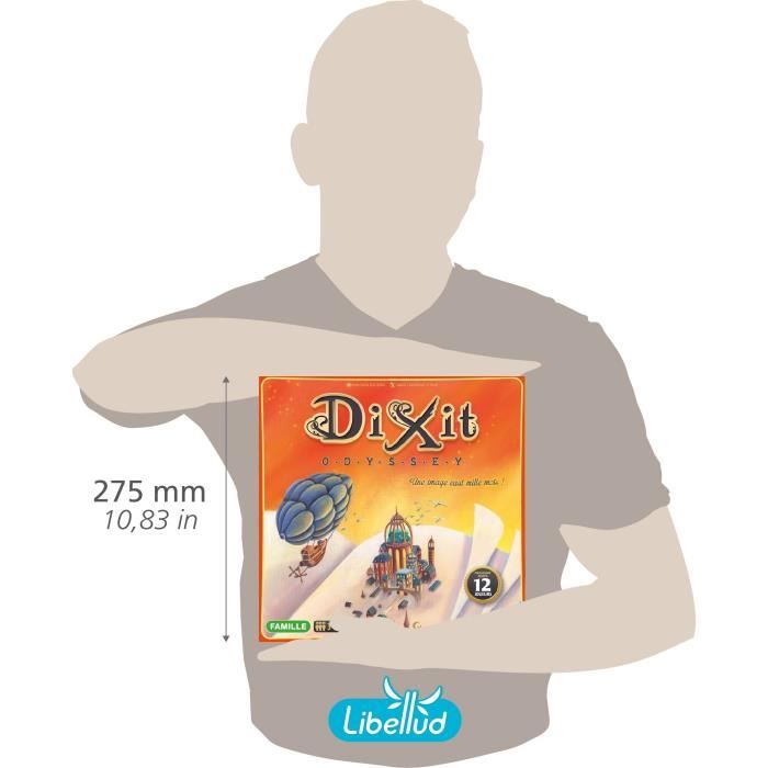 Libellud | Dixit Odyssey | Jeu de société | a partir de 8 ans | 3 a 6 joueurs | 30 minutes