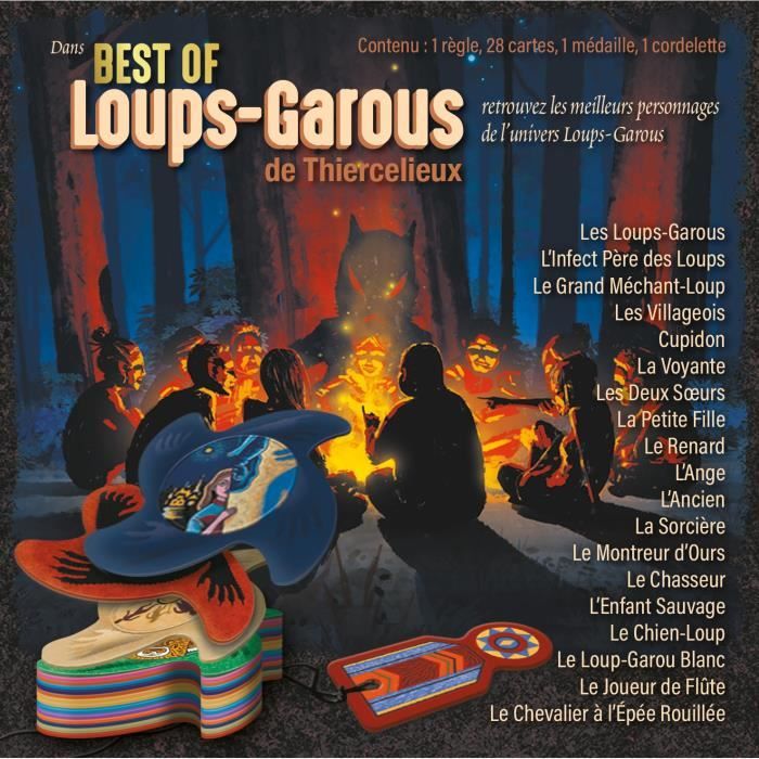 Best of Loups-garous de Thiercelieux, Jeu de société - a partir de 10 ans - 8 a 18 joueurs - 30 minutes - Lui-meme