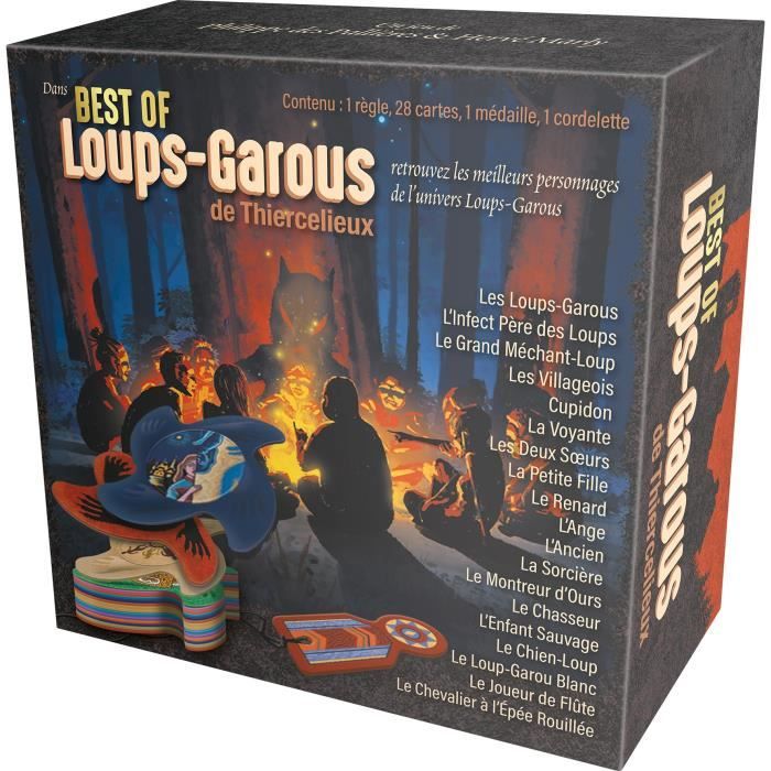 Best of Loups-garous de Thiercelieux, Jeu de société - a partir de 10 ans - 8 a 18 joueurs - 30 minutes - Lui-meme