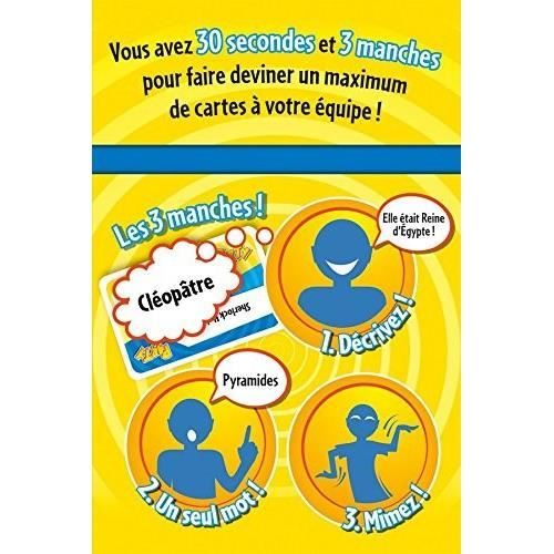 AsmodÈe - Repos Production - Time's Up! : Party - Version Jaune - Jeu de sociÈtÈ - a partir de 12 ans - 4 a 12 joueurs - 40 minutes