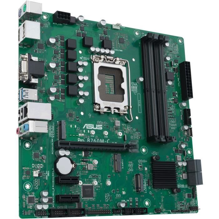 Carte mere - ASUS - PRO B760M-C-CSM - Intel B760 LGA 1700 micro ATX