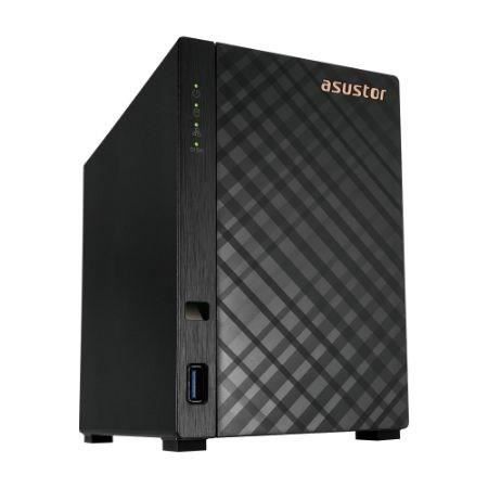 Serveur NAS - ASUSTOR - AS1102TL Drivestor 2 Lite - Quad-Core 1.7GHz - 1GB DDR4 - 1GbE - 2 baies