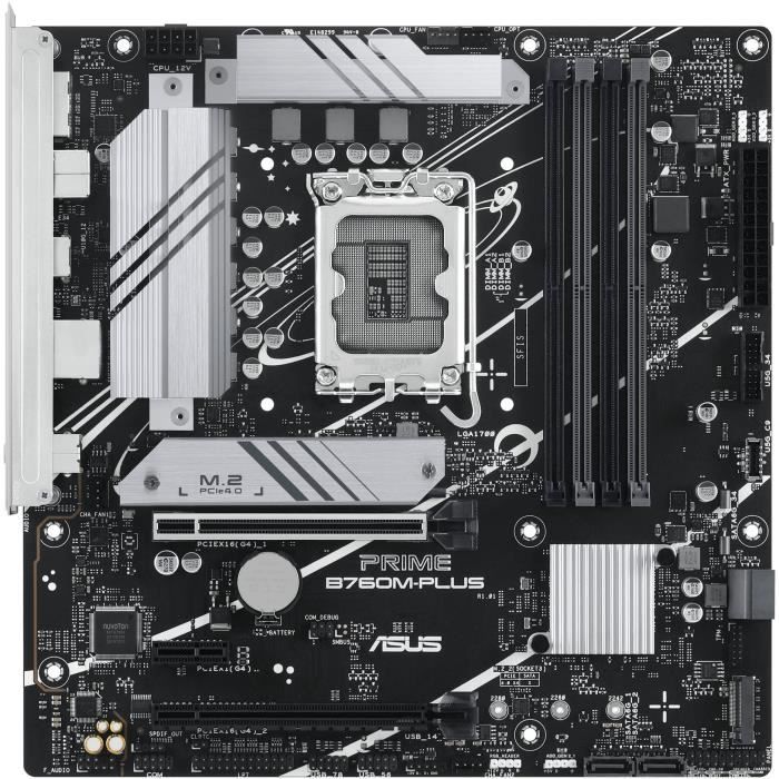 Carte mère Asus Prime B760M-Plus (Intel LGA1700) Micro ATX