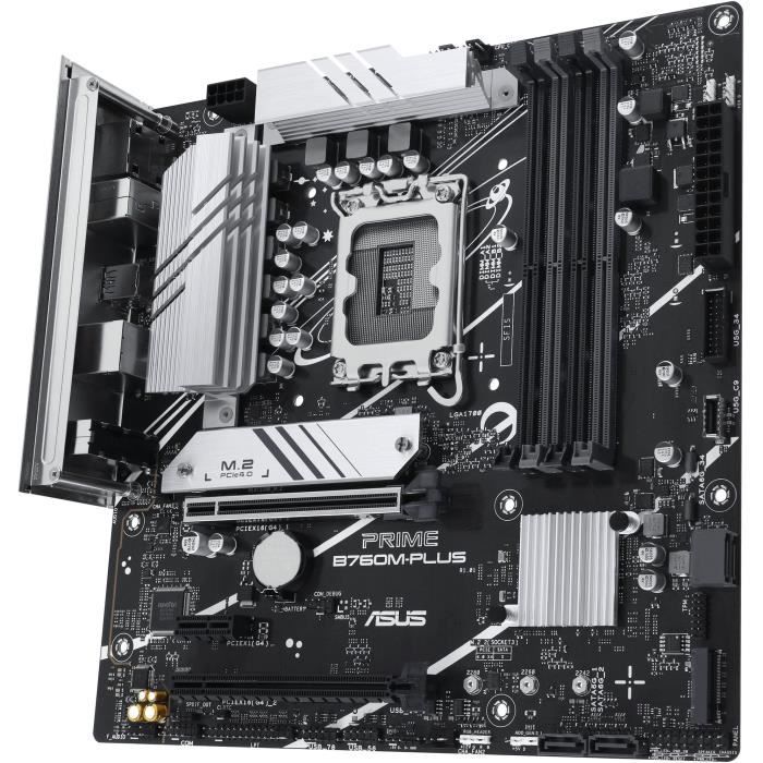 Carte mère Asus Prime B760M-Plus (Intel LGA1700) Micro ATX