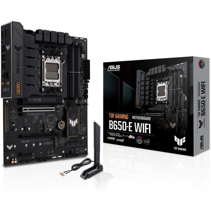 Carte mere - ASUS - TUF GAMING B650-E WIFI - AMD B650 - Emplacement AM5 ATX
