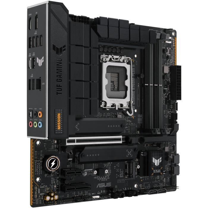 Carte Mère Asus Tuf Gaming B760M-Plus II (Intel LGA 1700) Micro ATX
