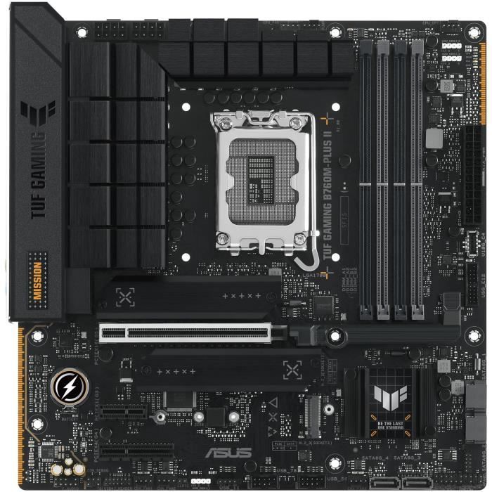 Carte Mère Asus Tuf Gaming B760M-Plus II (Intel LGA 1700) Micro ATX