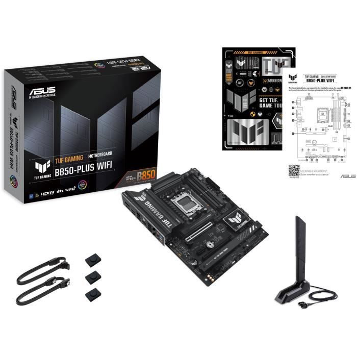 Carte mere - ASUS - TUF GAMING B850-PLUS WIFI - AMD B850 - Emplacement AM5 ATX