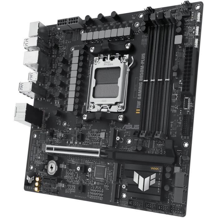 Carte mere - ASUS - TUF GAMING B850M-PLUS - AMD B850 - Emplacement AM5 micro ATX