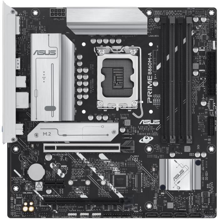Carte mere - ASUS - PRIME B860M-A-CSM - Intel B860 LGA 1851 (Socket V1) micro ATX