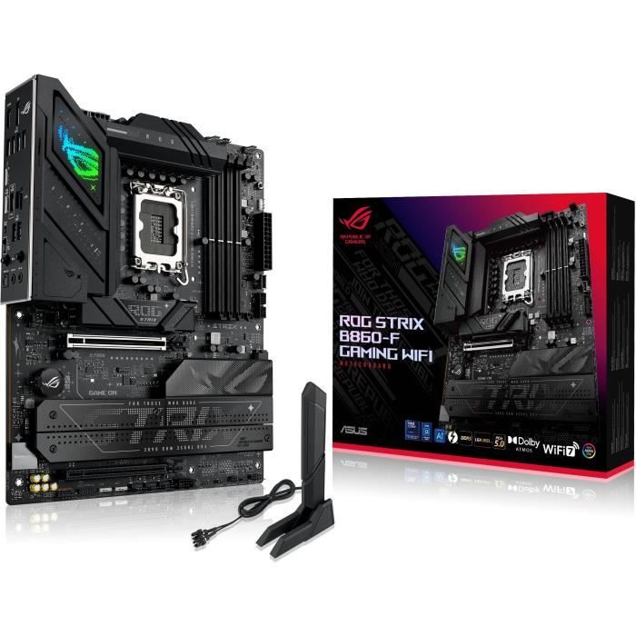 Carte mere - ASUS - ROG STRIX B860-F GAMING WIFI - Intel B860 LGA 1851 (Socket V1) ATX