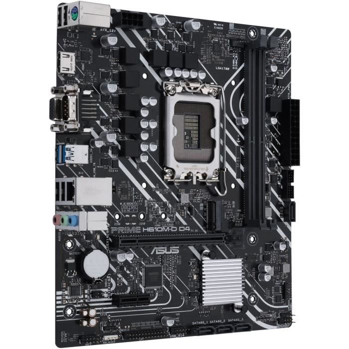Carte mere - ASUS - PRIME H610M-D D4 - Intel H610 LGA 1700 micro ATX