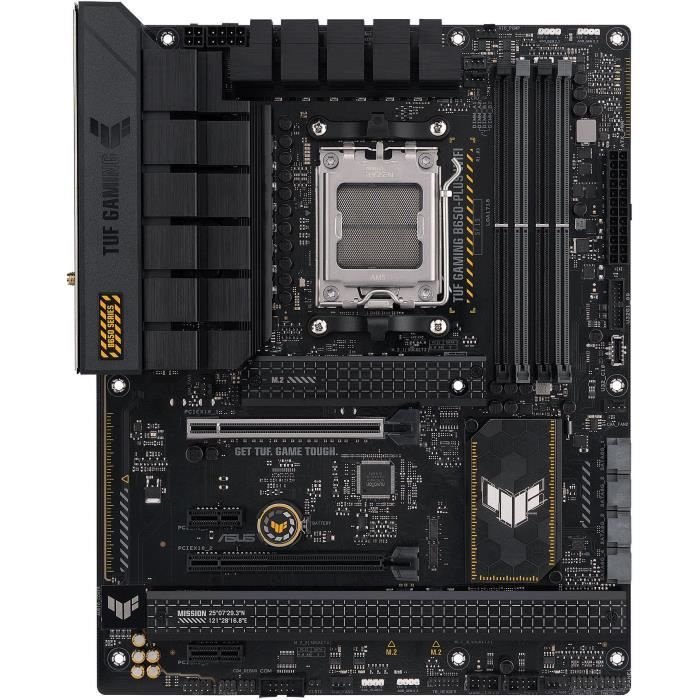 Carte mere - ASUS - TUF GAMING B650-PLUS WIFI - AMD B650 - Emplacement AM5 ATX