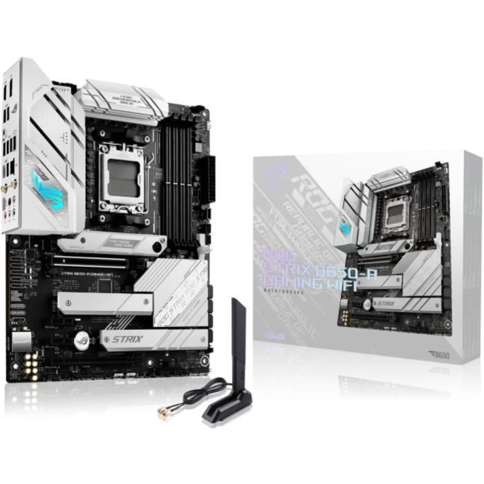 Carte mere - ASUS - ROG STRIX B650-A GAMING WIFI - AMD B650 - Emplacement AM5 ATX