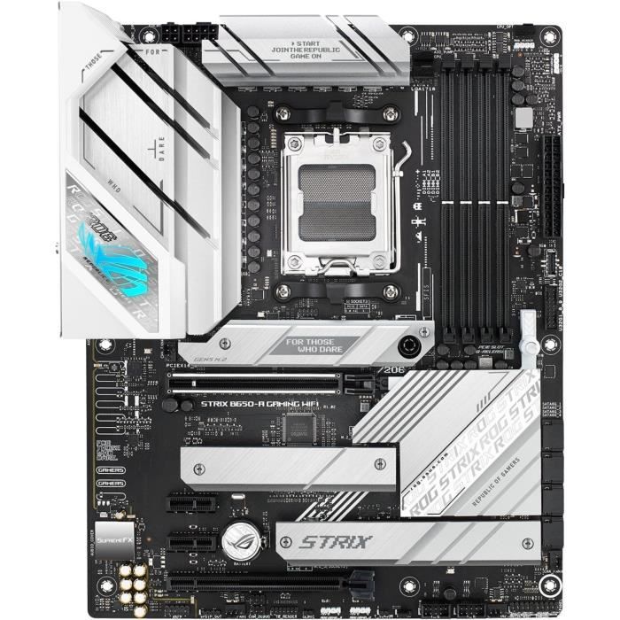 Carte mere - ASUS - ROG STRIX B650-A GAMING WIFI - AMD B650 - Emplacement AM5 ATX