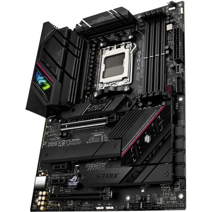 Carte mere - ASUS - ROG STRIX B650E-F GAMING WIFI - AMD B650 - Emplacement AM5 ATX