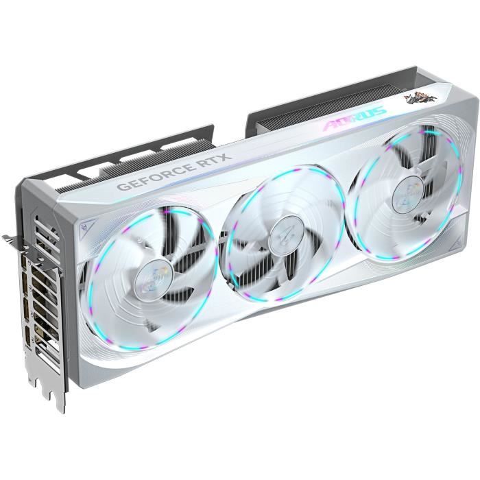 Carte graphique - GIGABYTE - AORUS GeForce RTX 5080 MASTER ICE - 16 Go