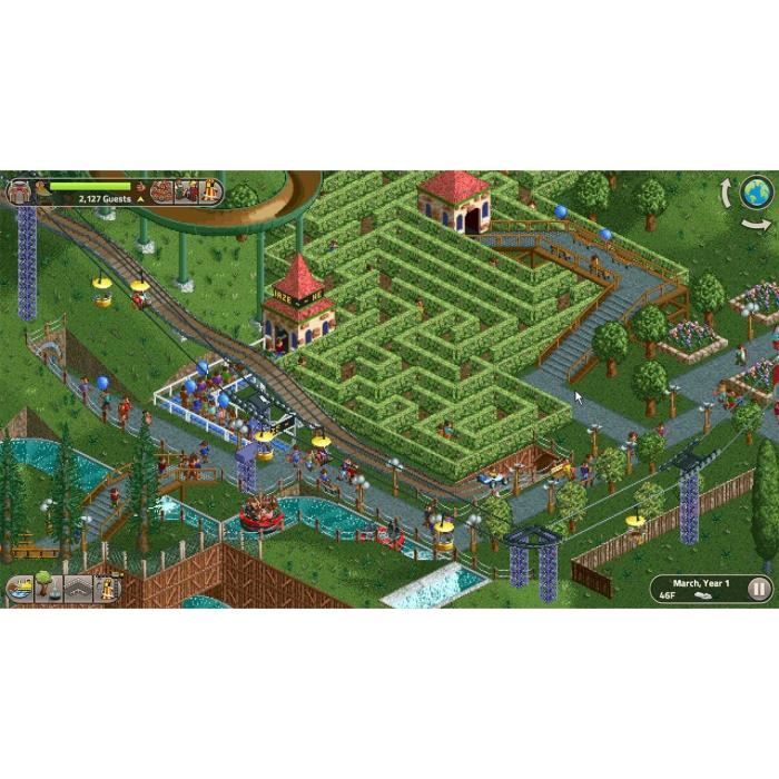 RollerCoaster Tycoon Classic - Jeu Nintendo Switch