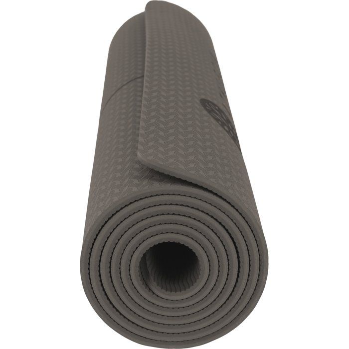 Tapis de Yoga - ATHLECIA - Estell - 6 mm - L 173 x L 61 cm - Beige