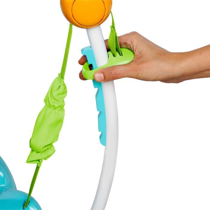 DISNEY BABY -NEMO- Aire d'éveil bébé multi-jouets, cadeau bébé, pivotant a 360° 13 jeux interactives Disney
