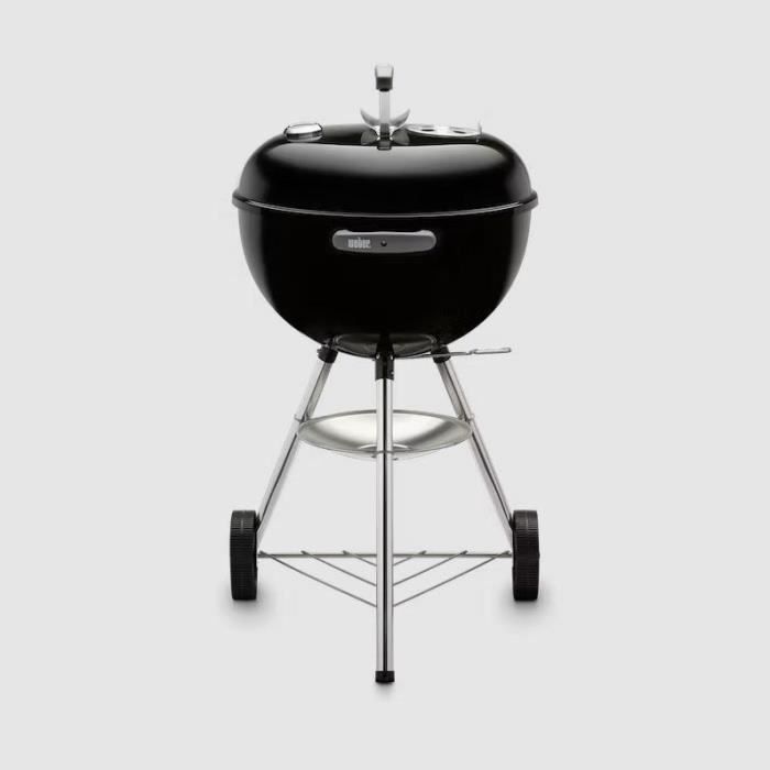 Barbecue a charbon - WEBER - Classic Kettle - Acier ÈmaillÈ - Diametre 47 cm - Thermometre intÈgrÈ