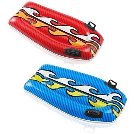 Bodyboard Gonflable Enfant - INTEX - 112x62 Cm - 2 Modeles Assortis - Garçon et Fille