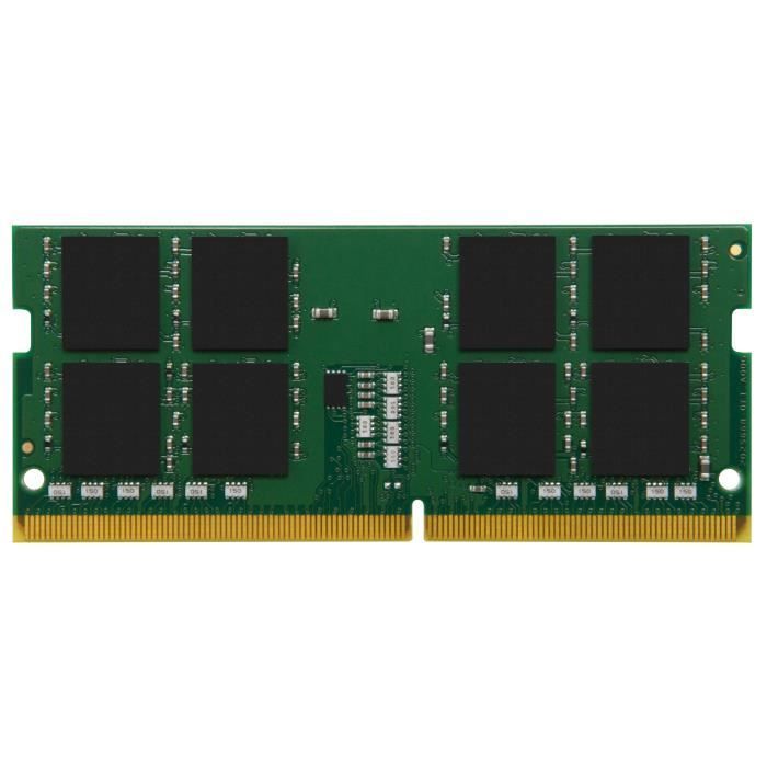 MÈmoire PC RAM - KINGSTON TECHNOLOGY - Value - 32 Go - SoDIMM DDR4 - 3200 Mhz