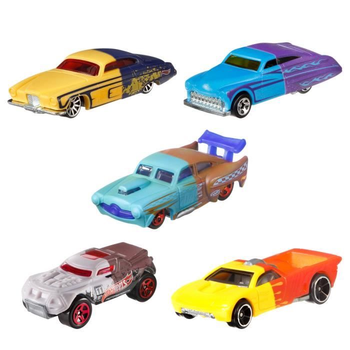 HOT WHEELS Véhicule Color Shifter, modele aléatoire, Change de couleur avec l'eau - Petite Voiture - 3 ans et + - Hot Wheels