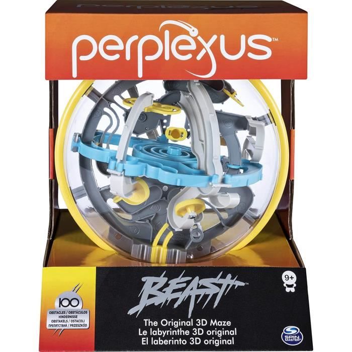 Perplexus Beast, Labyrinthe 3D Parcours Original Avec 100 DÈfis, Jeu d'Action et de RÈflexe, Casse tete enfant, Jouet Enfant 9 Ans e