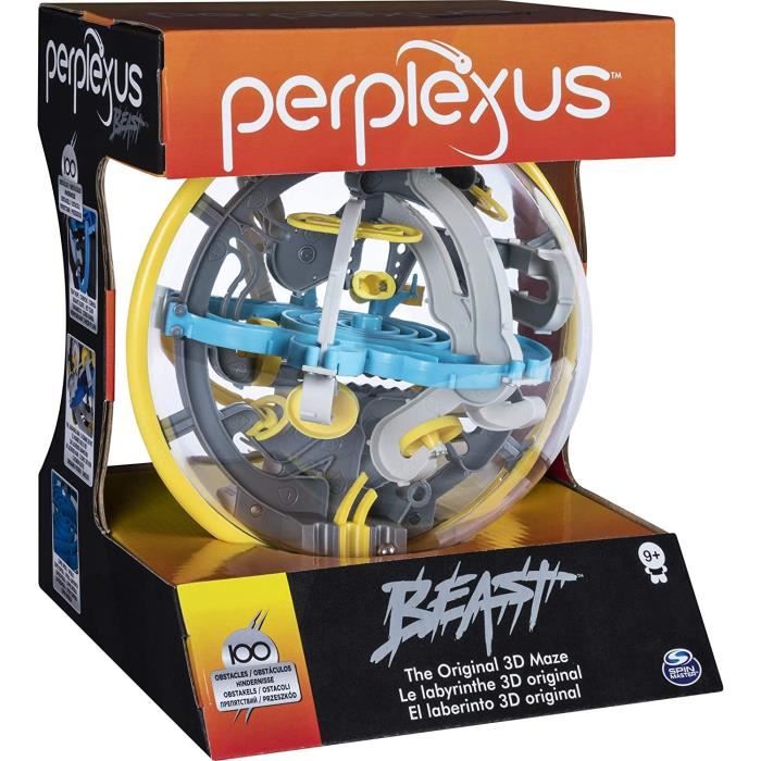 Perplexus Beast, Labyrinthe 3D Parcours Original Avec 100 DÈfis, Jeu d'Action et de RÈflexe, Casse tete enfant, Jouet Enfant 9 Ans e