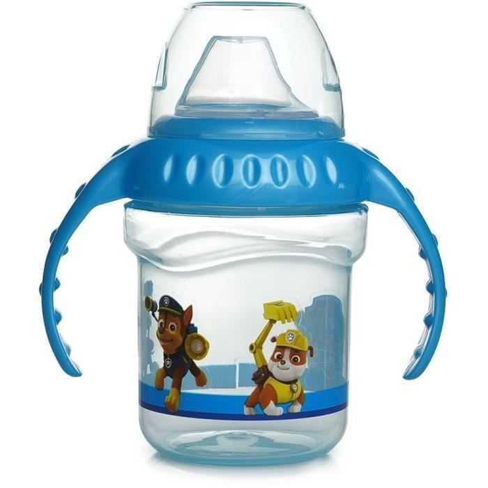 Tasse a poignée - THERMOBABY - 250 ml - Bec silicone - Anti-fuites - Pat'patrouille