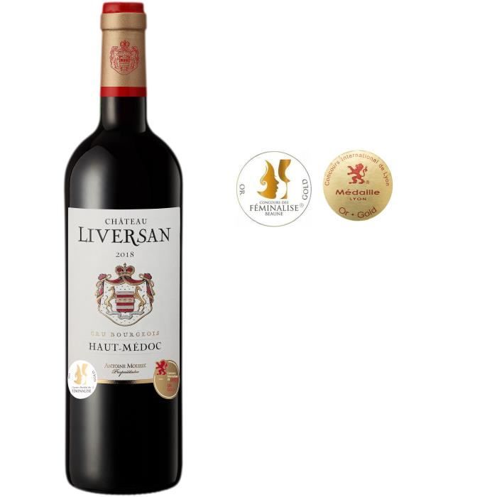 Château Liversan 2018 Haut-Médoc Cru Bourgeois - Vin rouge de Bordeaux