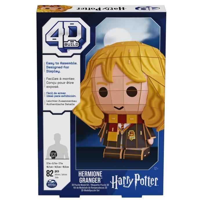 SPIN MASTER HERMIONE GRANGER style CHIBI 4D Build