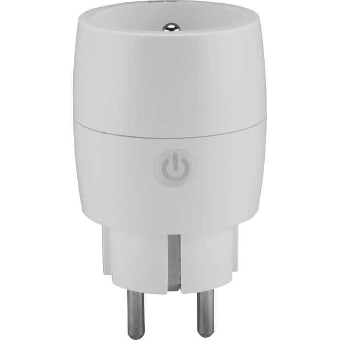 Kit 3 Prises télécommandées mini + Télécommande - GAO - 230 V - Blanc