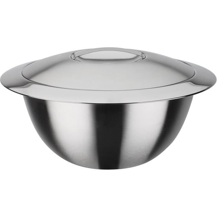 Saladier isotherme - GSW - DESIGN - 22 cm - Acier inoxydable - Double paroi