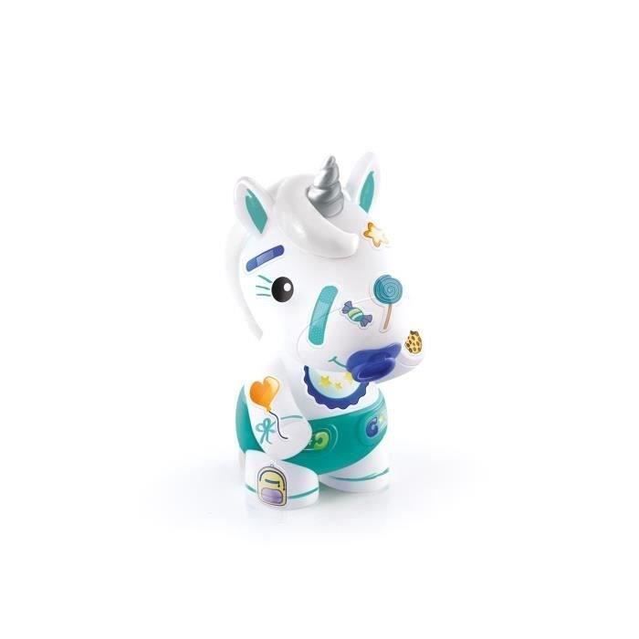 Canal Toys - La Famille Licorne, Figurines de Maman licorne lumineuse et des deux bébés a décorer - OFG 287