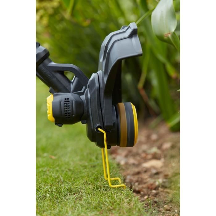 Coupe-bordure électrique sans fil + batterie 4Ah + chargeur - Stanley Fatmax - SFMCST933M1-QW - 18V - 33 cm