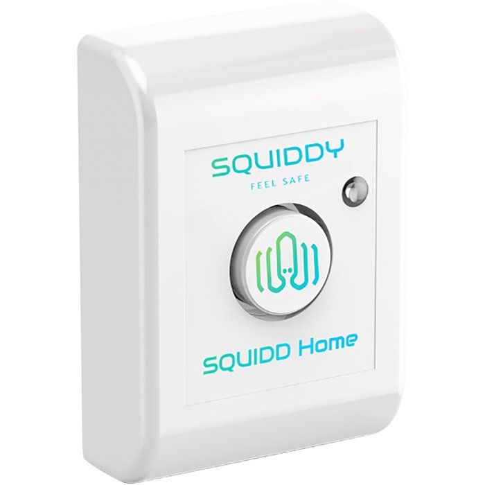Alarme connectée - SQUIDD - Home 2eme génération - Sans Wi-Fi ni réseau cellulaire - Sirene 105 dB - Gestion smartphone