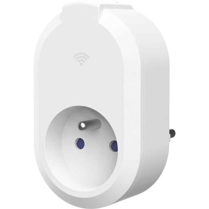 Lot de 2 Prises connectées - LINK2HOME - 230 V - Blanc