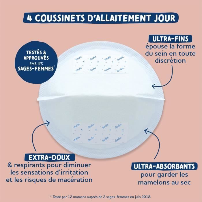 Trousse d'allaitement maternité - DODIE - Terracotta