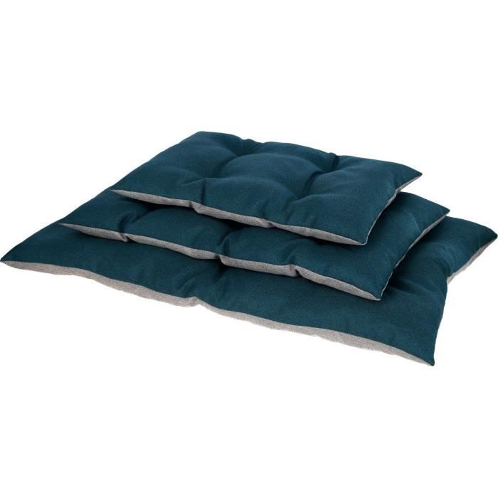 KERBL - Matelas de sol réversible S - 45 x 70 cm - Coussin ELY - Gris/petrol