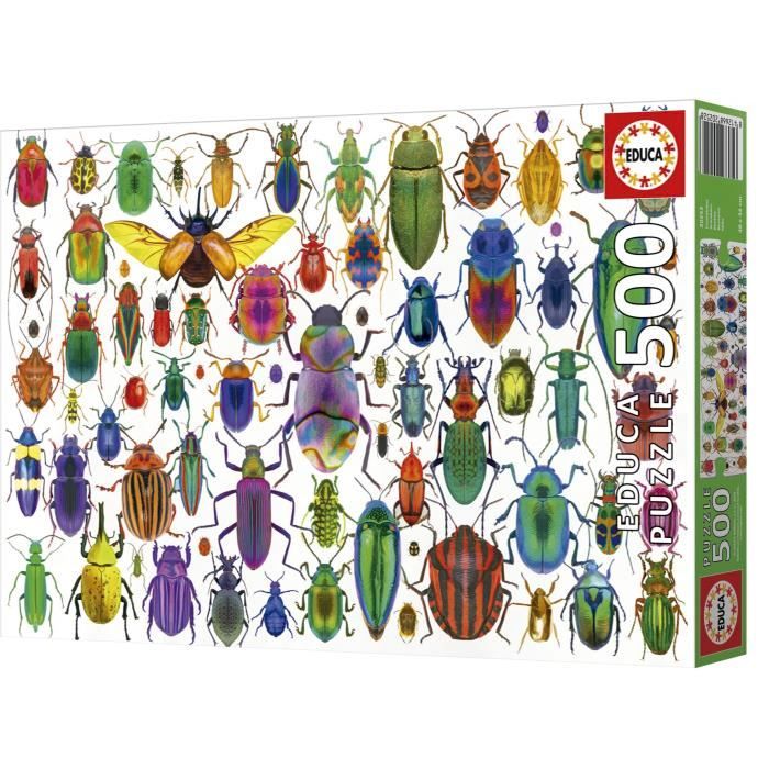 Puzzle - EDUCA - Scarabées - 500 pieces