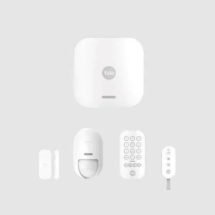 Kit alarme intelligente - Connecté - YALE - 4 accessoires