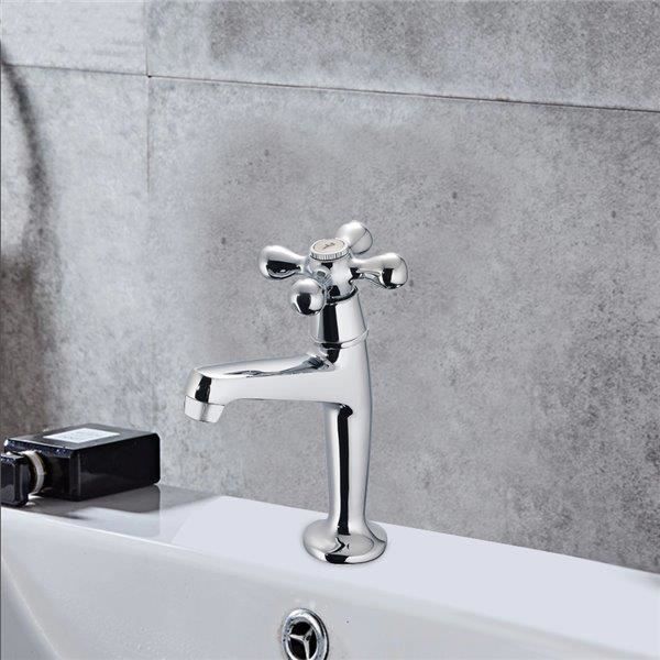 Mitigeur lavabo infrarouge - EDOUARD ROUSSEAU - NUUK - Chromé