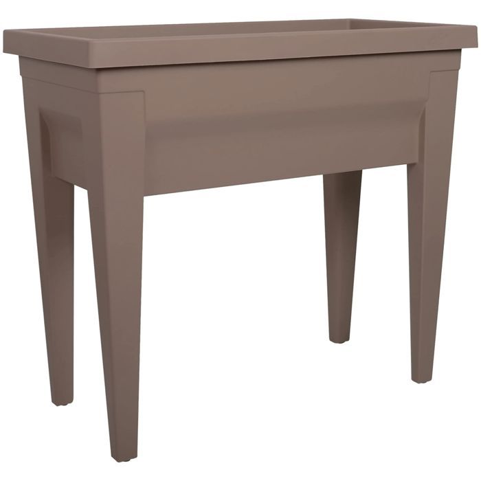 Espace potager sur pieds - EDA - Veg&Table City - 57 L - Table de culture sur pieds - 76 x 38,5 x H. 68 cm - Taupe