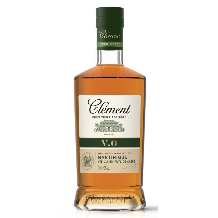 Rhum Clément VO - Rhum agricole vieux - 40%vol - 70cl
