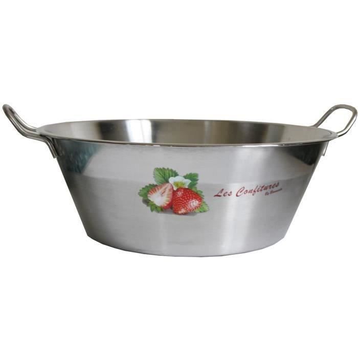 BAUMALU 340678 Bassine a confiture 38 cm dÈcorÈe