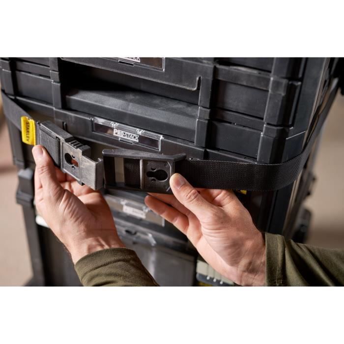 Chariot a poignée télescopique PRO-STACK - STANLEY FATMAX - FMST1-72363 - Charge 50-100 kg