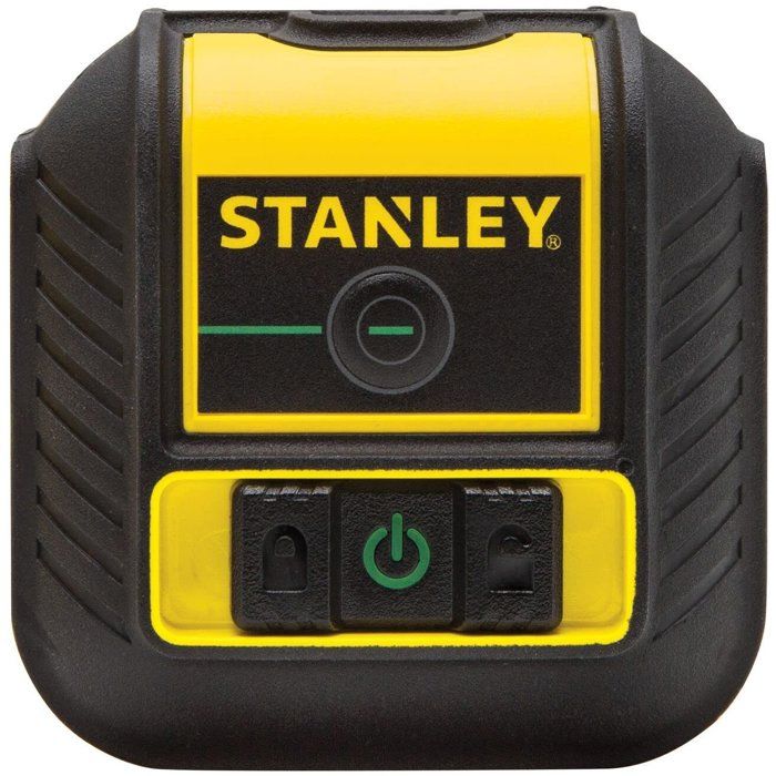 Niveau Laser Croix + Equerrage - STANLEY - STHT77592-1 - piles - vert
